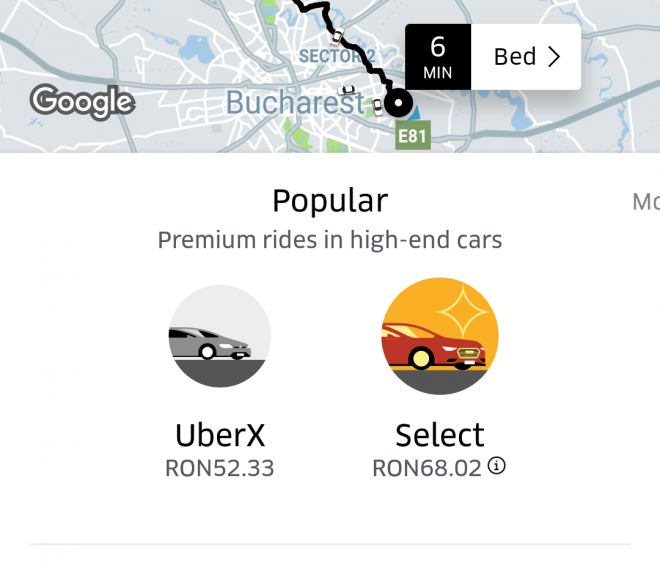 Ultrascurt: Uber Select