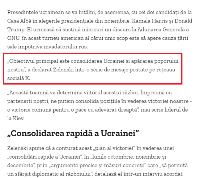 Zelensky și planul victoriei care n-o să vină