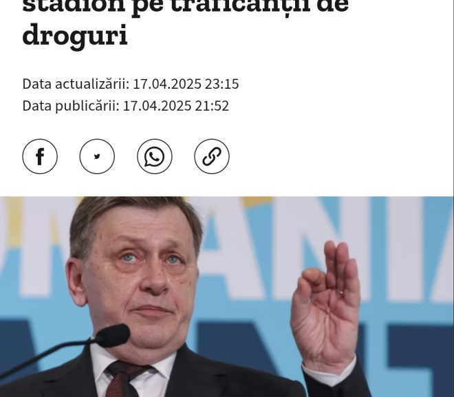 Un drogangiu a murit și?