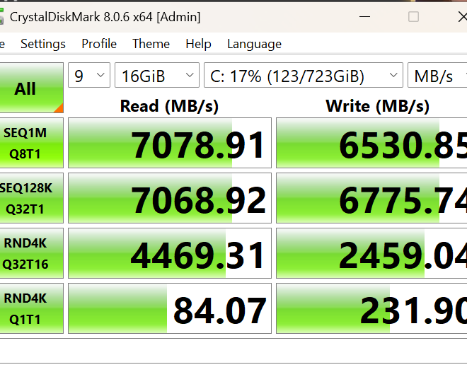 Crucial T500 4TB M.2 PCIe Gen4