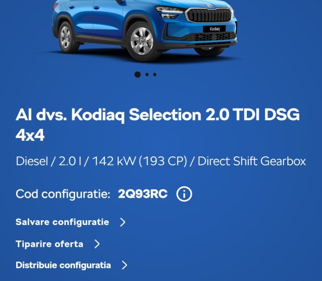 Am fost să testez Skoda Kodiak în UK