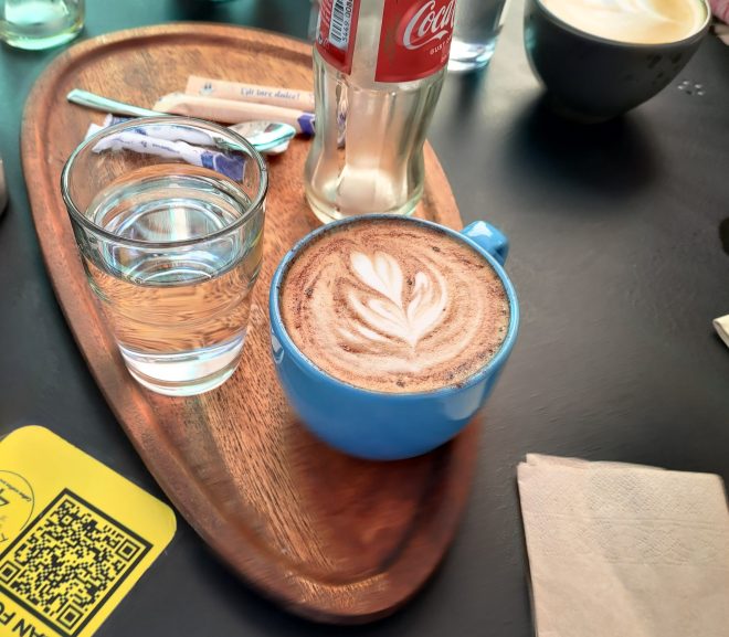 Instagramă: La cafea