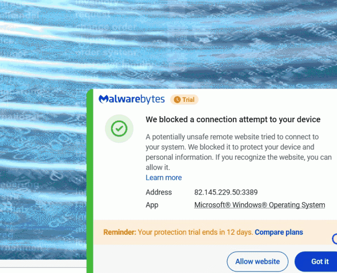 DDOS de la antivirus