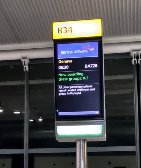 Heathrow: Program de gravide