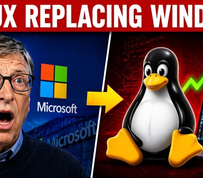 Din nou Linux Desktop înlocuiește Windows-ul. Doar din gură. Că s-a mai zis