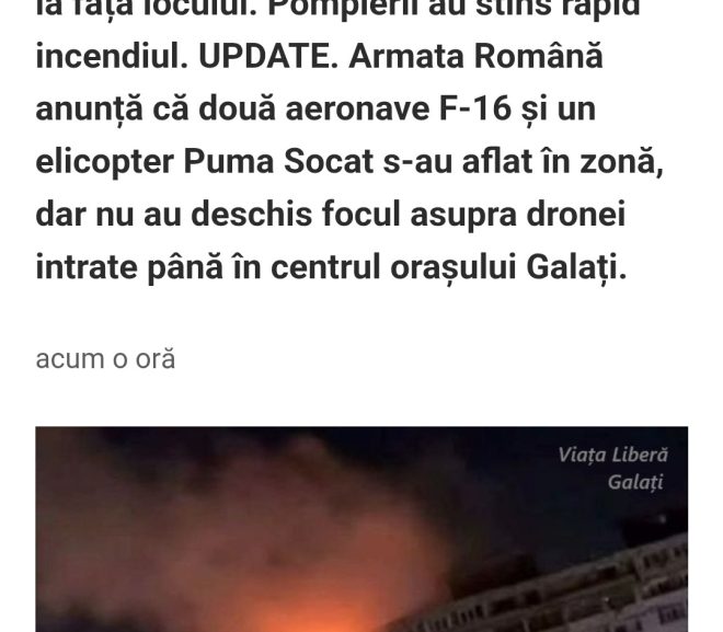 “Avem” avioane și elicoptere care escortează drone – asta e pentru fani