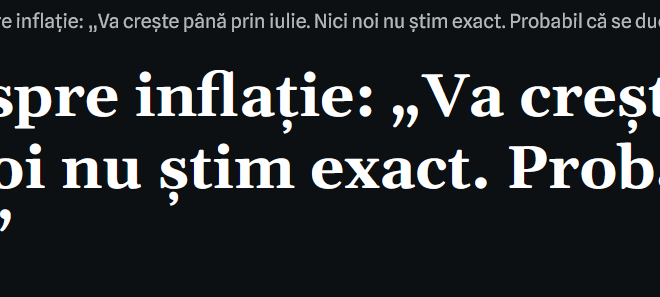 Ce surpriză – Economia frânează și dă cu spatele