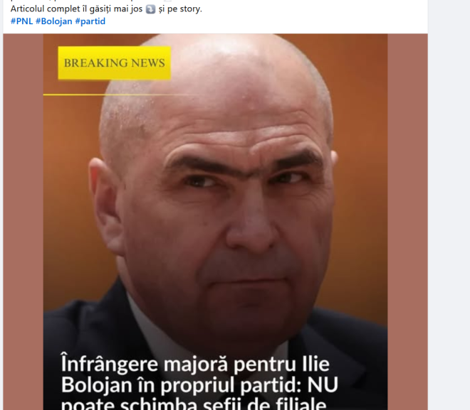 Bolojan a picat democratic