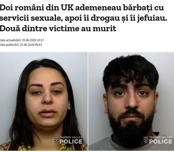 Doi români din UK