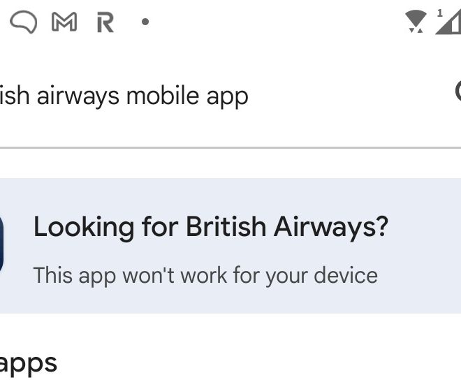 British Airways și tehnologia